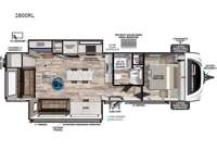 Vibe 2800RL Floorplan Image