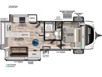 Vibe 2500SP Floorplan Image