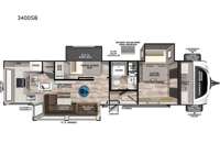 Vibe 3400SB Floorplan Image