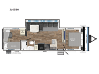 Prowler 3105BH Floorplan Image