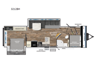 Prowler 3212BH Floorplan Image