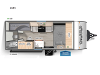 Cherokee Wolf Pup 16EV Floorplan Image