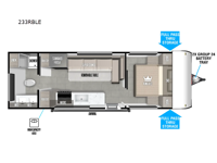 Salem FSX 233RBLE Floorplan