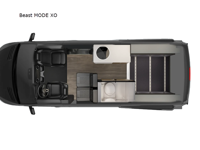 Storyteller Overland BEAST MODE XO Floorplan Image