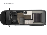 Storyteller Overland Stealth MODE XO Floorplan Image