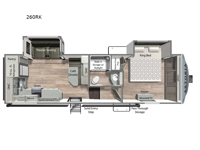 Astoria 260RK Floorplan