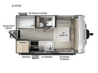 Flagstaff E-Pro E15FDG Floorplan Image