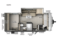 New 2025 Forest River RV Flagstaff E-Pro E20FK image