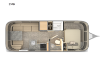 Flying Cloud 25FB Floorplan Image