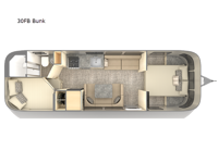 Flying Cloud 30FB Bunk Floorplan Image