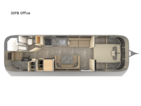 Flying Cloud 30FB Office Floorplan Image