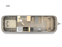 Flying Cloud 30RB Floorplan Image