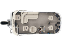 Bass Buggy 18 DLX Floorplan Image