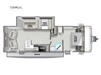 Salem Cruise Lite T254RLXL Floorplan Image