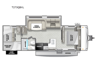 Salem Cruise Lite T273QBXL Floorplan Image