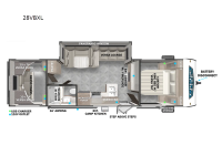 Salem Cruise Lite 28VBXL Floorplan