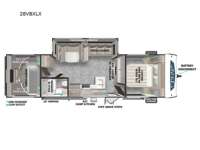 Salem Cruise Lite 28VBXLX Floorplan Image