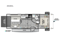 Salem Cruise Lite 251SSXL Floorplan Image