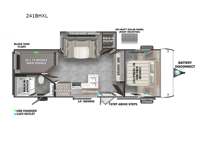 Salem Cruise Lite 241BHXL Floorplan Image