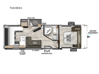 Salem Cruise Lite T24VIEWX Floorplan Image