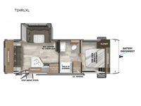 Salem Cruise Lite T24RLXL Floorplan Image