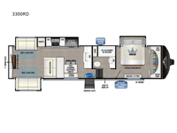 Blackthorn 3300RD Floorplan Image