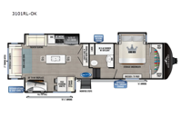 Blackthorn 3101RL-OK Floorplan Image