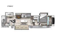 Cedar Creek 379BHO Floorplan