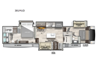 Cedar Creek 381MUD Floorplan Image