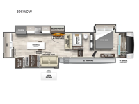 Cedar Creek 395WOW Floorplan