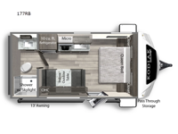 Kodiak Cub 177RB Floorplan Image