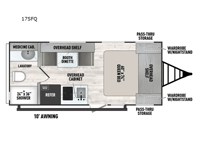 Viking 3K Series 17SFQ Floorplan Image