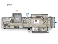 Sandpiper 388JW Floorplan