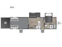 Work and Play 30GS Floorplan Image