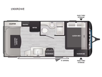 Bullet Classic 1900RDWE Floorplan Image