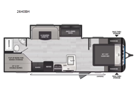 Bullet Classic 2640BH Floorplan Image