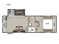 Phoenix Lite 235RK Floorplan Image