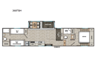 Phoenix Lite 368TBH Floorplan Image