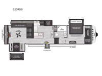 New 2025 Keystone RV Cougar 320RDS image