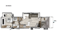 Salem 36VBDS Floorplan Image