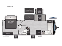 Bullet 265FKS Floorplan
