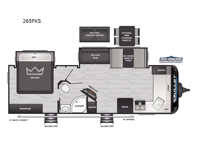 Bullet 265FKS Floorplan Image