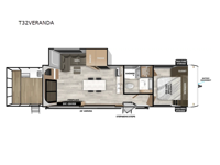 Salem T32VERANDA Floorplan Image