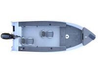 Fury 1400 Tiller Floorplan Image