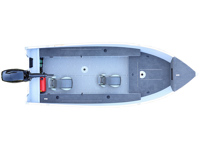 Fury 1600 Tiller Floorplan Image