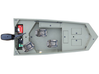 Predator 1870 Tiller Floorplan Image