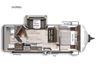 Kodiak 242RBSL Floorplan Image