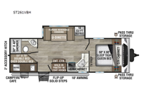 SportTrek ST261VBH Floorplan Image