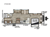 SportTrek ST292VBH Floorplan Image