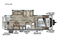 SportTrek ST251VRK Floorplan Image